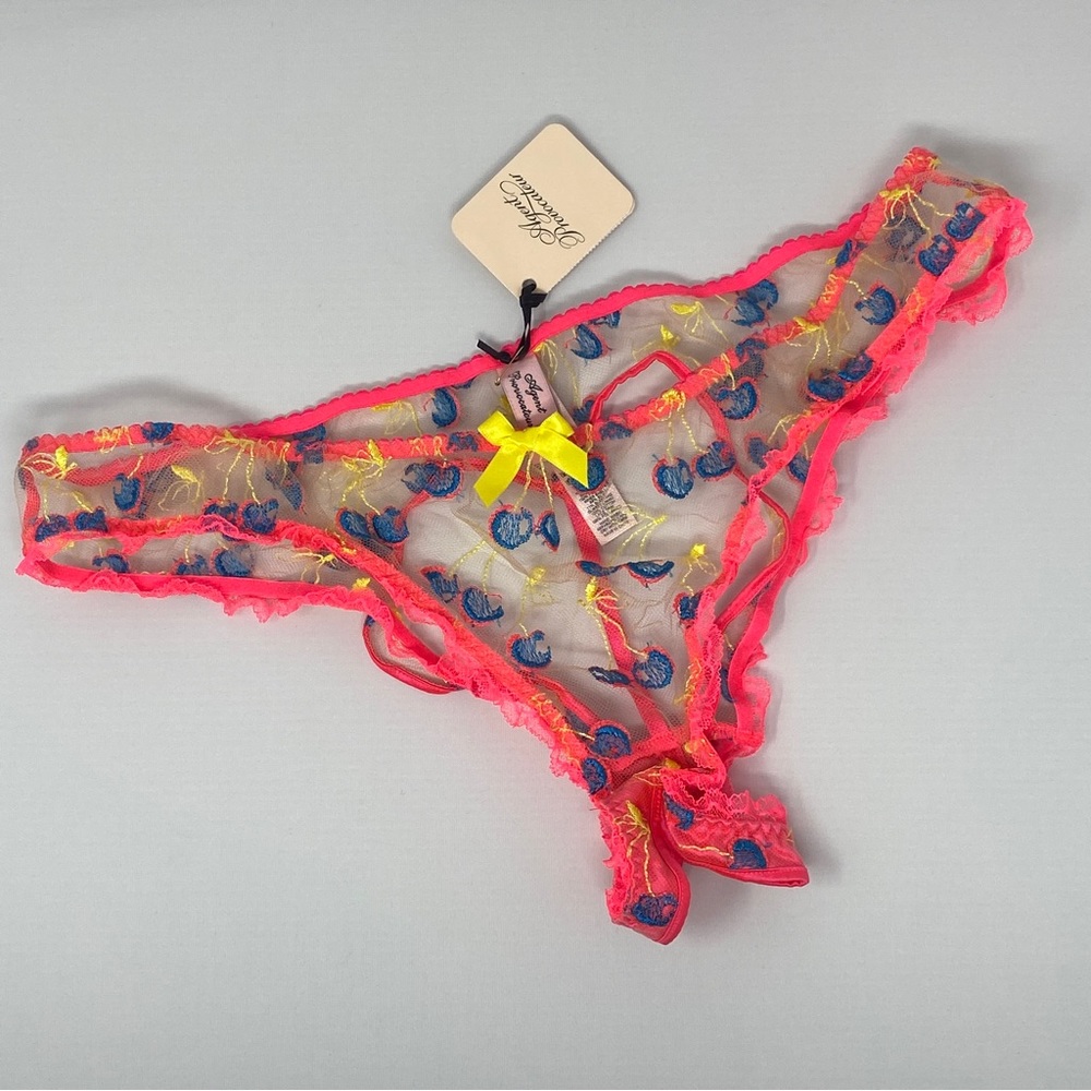Agent Provocateur Cherrie Ouvert Brief AP4 Large NWT